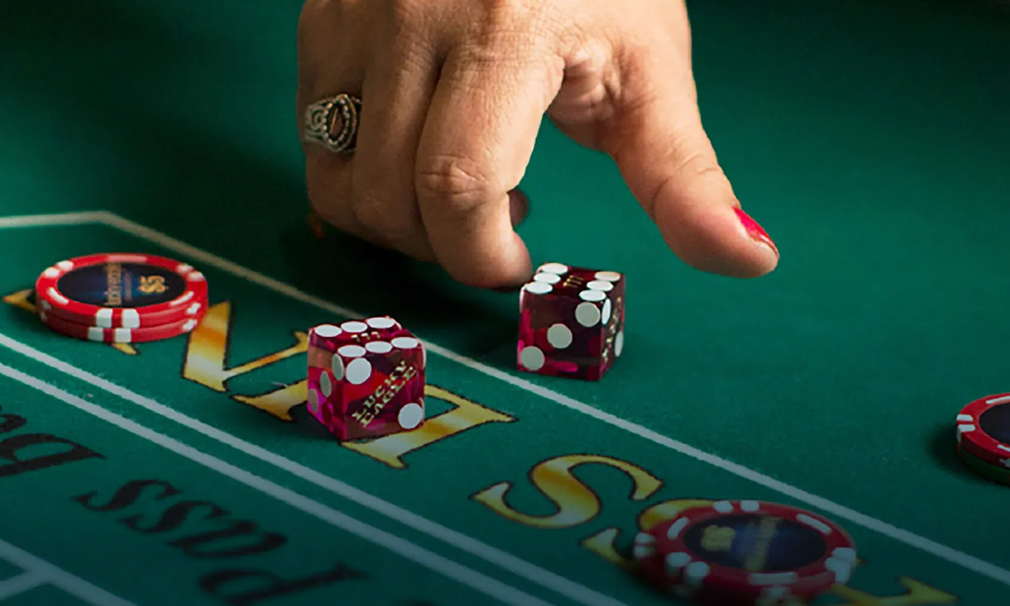 Online casino registration screen